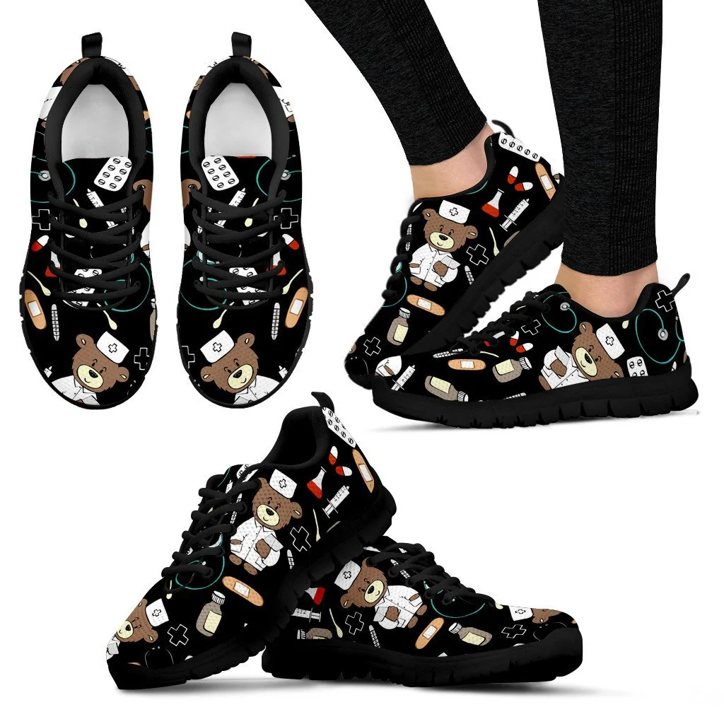 Teddy Bear Nurse - Sneakers-grizzshop
